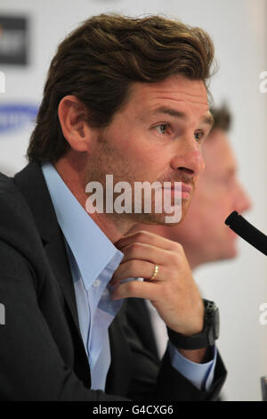 Fußball - Barclays Premier League - Chelsea-Pressekonferenz - Andre Villas-Boas Enthüllt - Stamford Bridge. Chelseas neuer Cheftrainer Andre Villas-Boas bei der heutigen Pressekonferenz Stockfoto