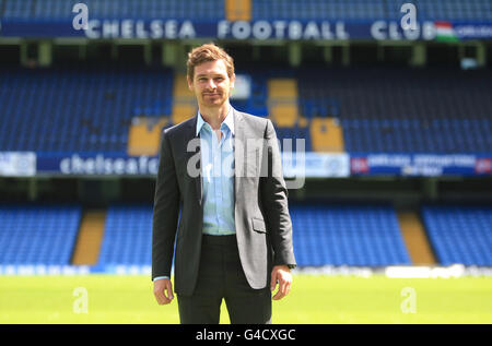 Fußball - Barclays Premier League - Chelsea-Pressekonferenz - Andre Villas-Boas Enthüllt - Stamford Bridge. Chelseas neuer Cheftrainer Andre Villas-Boas bei der heutigen Pressekonferenz Stockfoto