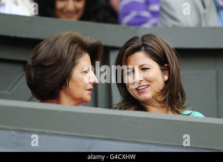 Tennis - Wimbledon Championships 2011 - Tag 9 - der All England Lawn-Tennis and Croquet Club Stockfoto