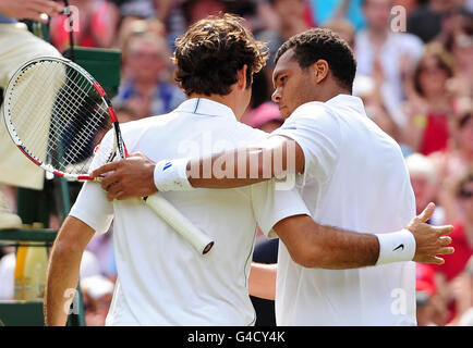 Tennis - Wimbledon Championships 2011 - Tag 9 - der All England Lawn-Tennis and Croquet Club Stockfoto