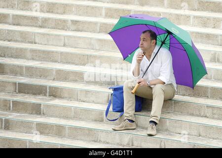 Tennis - Wimbledon Championships 2011 - Tag 8 - der All England Lawn-Tennis and Croquet Club Stockfoto