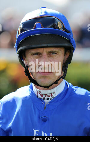 Pferderennen - 2011 Plate Festival - John Smiths Northumberland Plate Day - Newcastle Racecourse. Ted Durcan, Jockey Stockfoto