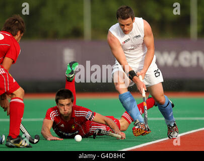 Eishockey - WM 2011 London - New Zealand / Belgien - Quinton Hogg Memorial Sports Ground Stockfoto