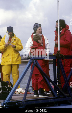 Segeln - Royal Spa Lymington Yacht Club Ostern Meeting - Solent, Hampshire Stockfoto