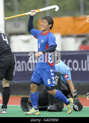 Eishockey - 2011 London Cup - Südkorea V Neuseeland - Quintin Hogg Spielgelände Stockfoto