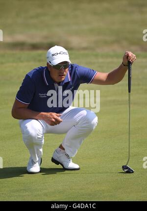 Golf - Open Championship 2011 - Tag zwei - Royal St George Stockfoto