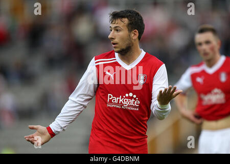 Fußball - Pre Season freundlich - Rotherham United gegen Sheffield Wednesday - Don Valley Stadium Stockfoto