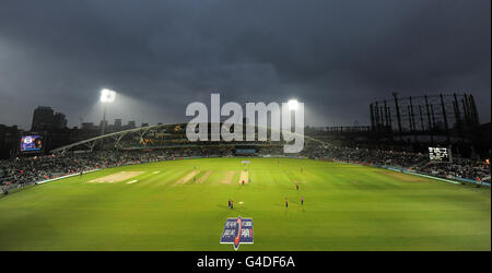 Cricket - 2011 NatWest Series - First One Day International - England / Sri Lanka - The Kia Oval. England gegen Sri Lanka beim Kia Oval. Stockfoto