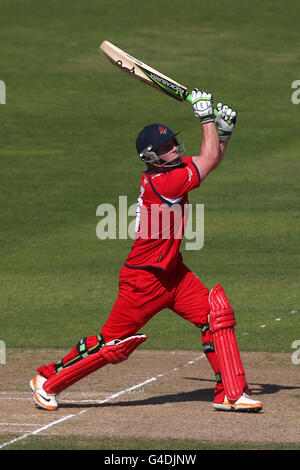 Nord-Gruppe - Nottinghamshire Outlaws V Lancashire Blitz - Trent Bridge Cricket - Freunde Leben Twenty20- Stockfoto