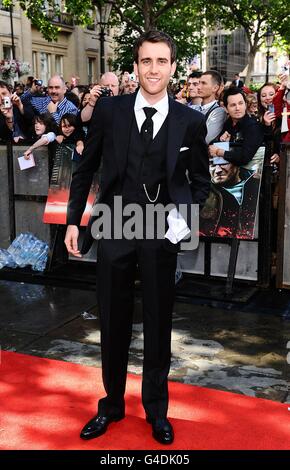 Harry Potter und die Heiligtümer des Todes: Teil 2 UK Film Premiere - London. Matthew Lewis kommt zur Weltpremiere von Harry Potter und die Heiligtümer des Todes: Teil 2. Stockfoto