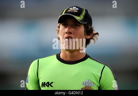 Cricket - Friends Life Twenty20 - South Group - Surrey Lions / Hampshire Royals - The Kia Oval. Zafar Ansari, Surrey Lions. Stockfoto