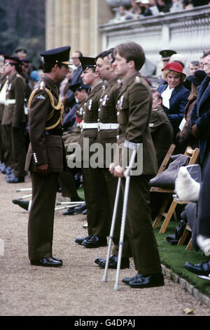 Krieg - Falkland Krieg Kampagne Medaillen - Buckingham Palace Stockfoto