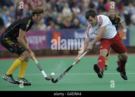 Eishockey - 2011 London Cup - England V Belgien - Quintin Hogg Spielgelände Stockfoto