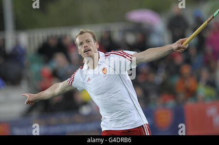 Eishockey - 2011 London Cup - England V Belgien - Quintin Hogg Spielgelände Stockfoto