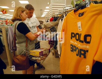 Verbraucher/Markenshops Stockfoto