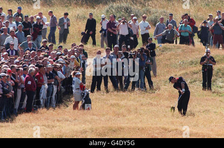 GOLF/Faldo in rauen Stockfoto