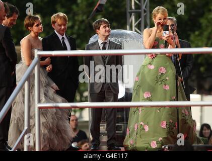 Harry Potter und die Heiligtümer des Todes: Teil 2 UK Film-Premiere - London Stockfoto