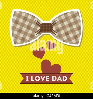 glückliche Väter Tag design Stock Vektor