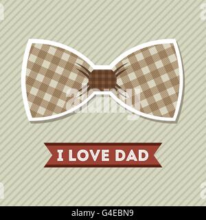 glückliche Väter Tag design Stock Vektor