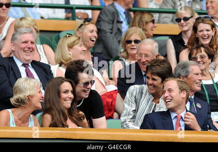 Tennis - Wimbledon Championships 2011 - Tag 7 - der All England Lawn-Tennis and Croquet Club Stockfoto