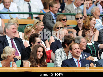 Tennis - Wimbledon Championships 2011 - Tag 7 - der All England Lawn-Tennis and Croquet Club Stockfoto