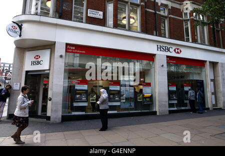 Aktie Oxford Street Stockfoto