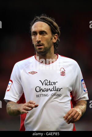 Fußball - vor der Saison freundlich - Nottingham Forest / PSV Eindhoven - City Ground. Jonathan Greening, Nottingham Forest Stockfoto