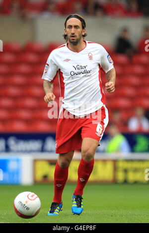 Fußball - vor der Saison freundlich - Nottingham Forest / PSV Eindhoven - City Ground. Jonathan Greening, Nottingham Forest Stockfoto