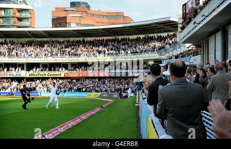 Cricket - Npower erste Test - Tag 2 - England V Indien - Lord Stockfoto