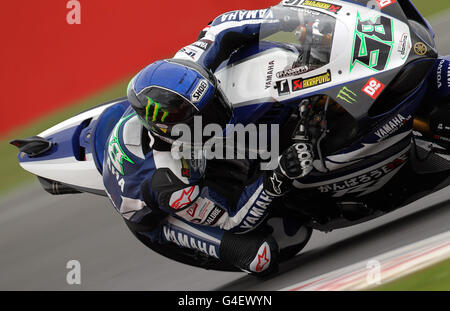 Motor - 2011 FIM Superbike-WM - Radfahren üben Tag - Silverstone Stockfoto