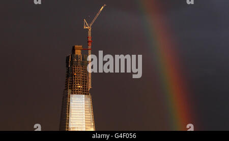 Wetter-6. August Stockfoto