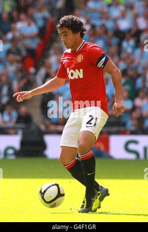 Fußball - FA Community Shield - Manchester City / Manchester United - Wembley Stadium. Rafael Da Silva, Manchester United Stockfoto