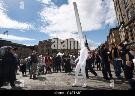 Edinburgh Fringe Festival 2011 Stockfoto