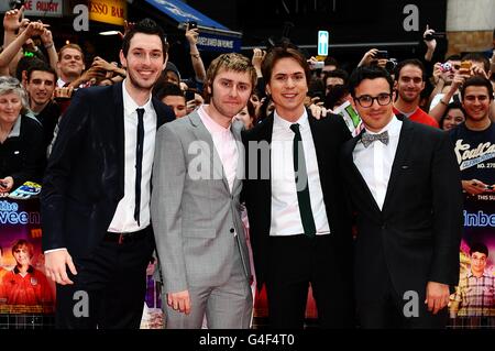 Die Inbetweeners Movie UK Premiere - London Stockfoto