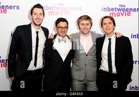 Die Inbetweeners Movie UK Premiere - London Stockfoto