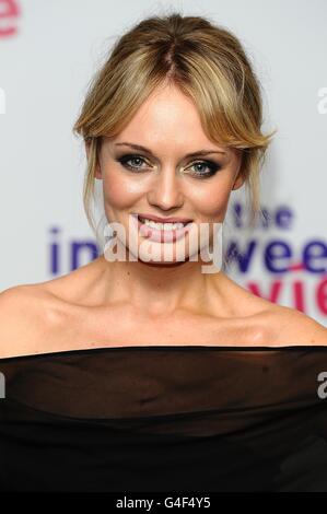 Laura Haddock kommt zur Weltpremiere des Inbetweeners-Films im Vue Cinema, Leicester Square, London. Stockfoto