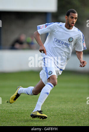 Fußball - Pre Season freundlich - Lauch Stadt V Macclesfield Town - Harrison Park Stockfoto