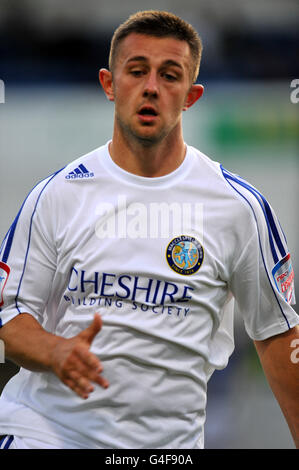 Fußball - Pre Season freundlich - Lauch Stadt V Macclesfield Town - Harrison Park Stockfoto