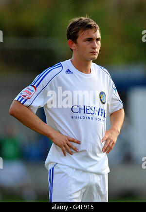 Fußball - Pre Season freundlich - Lauch Stadt V Macclesfield Town - Harrison Park Stockfoto