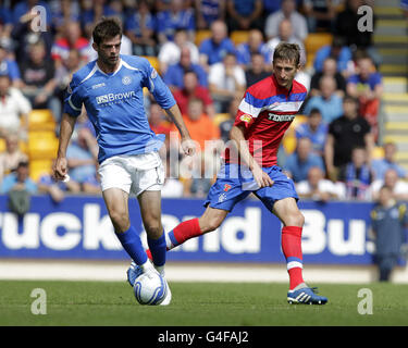 Fußball - Clydesdale Bank Scottish Premier League - St Johnstone V Rangers - McDiarmid Park Stockfoto