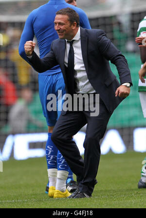 Fußball - Clydesdale Bank Scottish Premier League - keltische V St Johnstone - Celtic Park Stockfoto