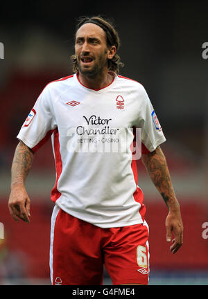 Fußball - vor der Saison freundlich - Nottingham Forest / PSV Eindhoven - City Ground. Jonathan Greening im Nottingham Forest Stockfoto