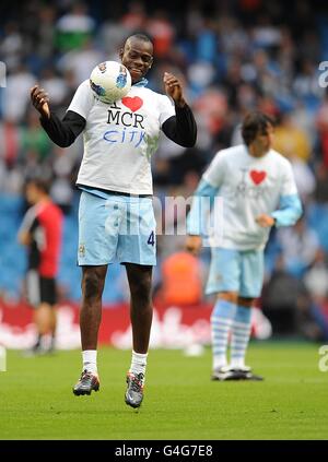 Fußball - Barclays Premier League - Manchester City gegen Swansea City - Etihad Stadium Stockfoto