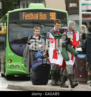 Reading Festival 2011 Stockfoto