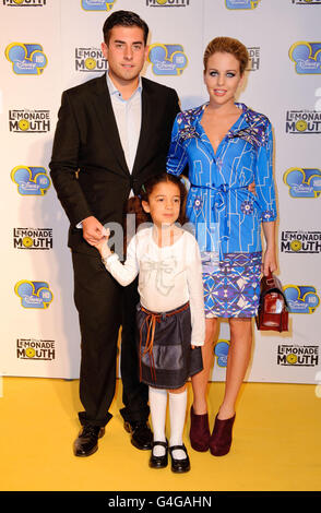 Limonade Mund Premiere - London Stockfoto