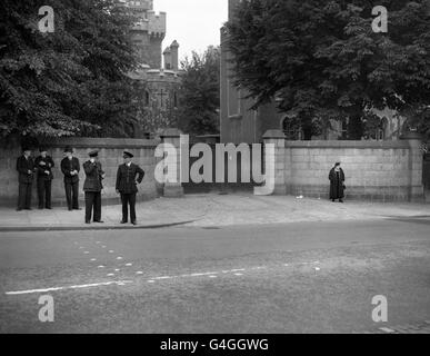 Britische Verbrechen - Mord - Ruth Ellis - London - 1955 Stockfoto