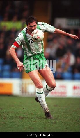 Fußball - Endsleigh League Division Two - Shrewsbury Town / Wycombe Wanderers. Terry Evans, Wycombe Wanderers Stockfoto