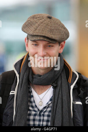 Bradley Cooper Sichtung - Heathrow Stockfoto