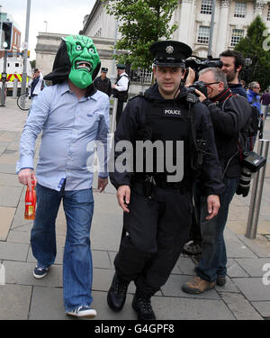 Ulster Volunteer Force-Testversion Stockfoto