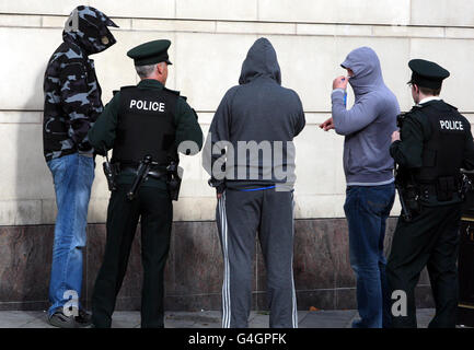 Ulster Volunteer Force-Testversion Stockfoto